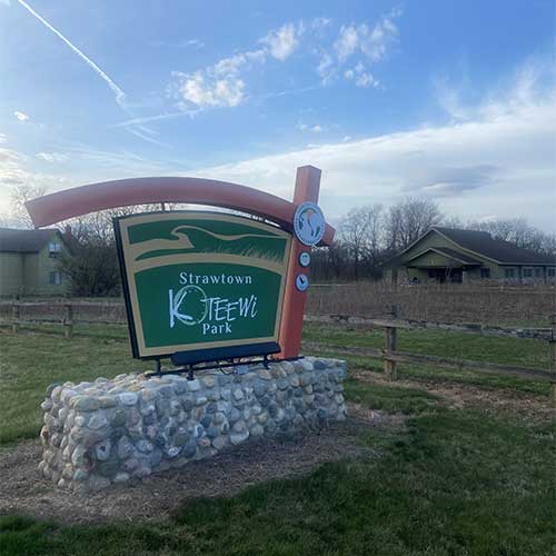 Strawtown Koteewi Park photo by Carmen