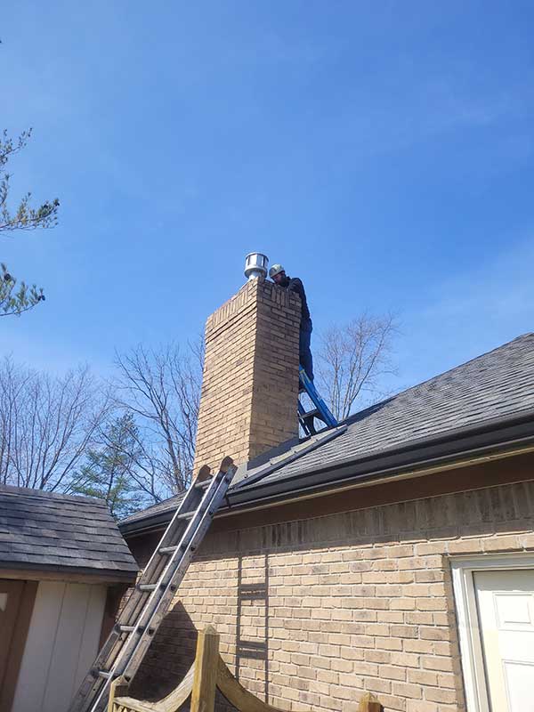 Chimney Chase Cover Taylor Before