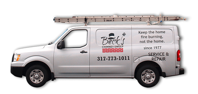 Becks work van