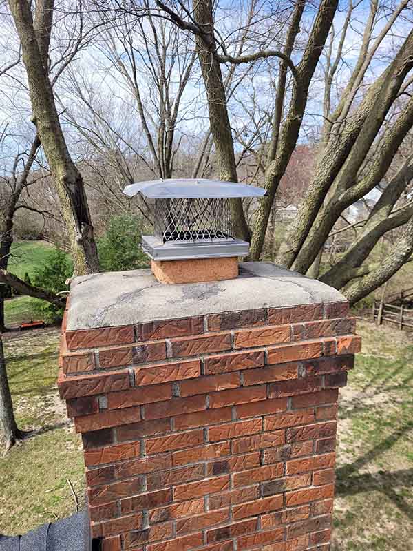 Chimney Cap Repair After